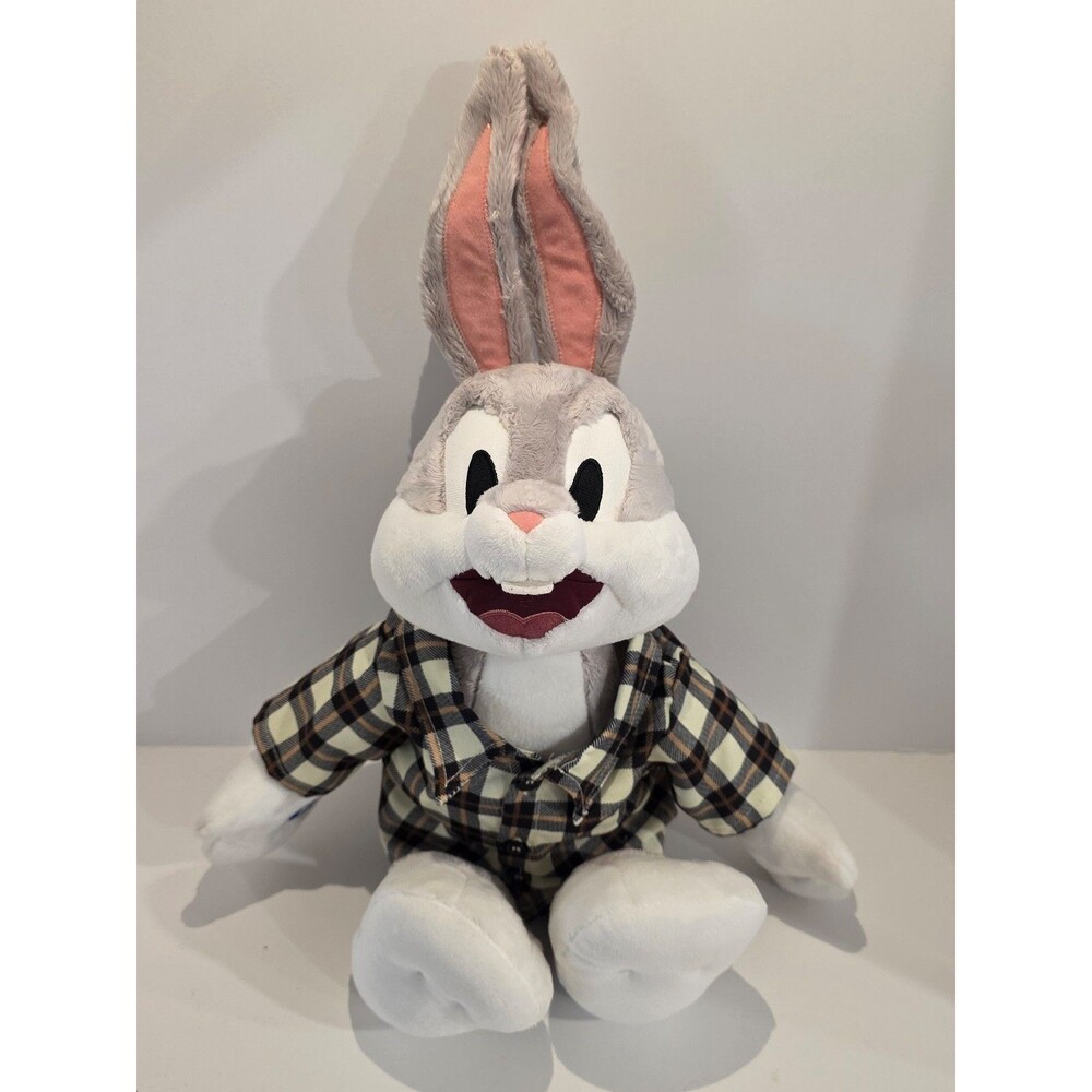 Build A Bear Bugs Bunny Plush stuffed animal Looney Tunes Rabbit With Clothes